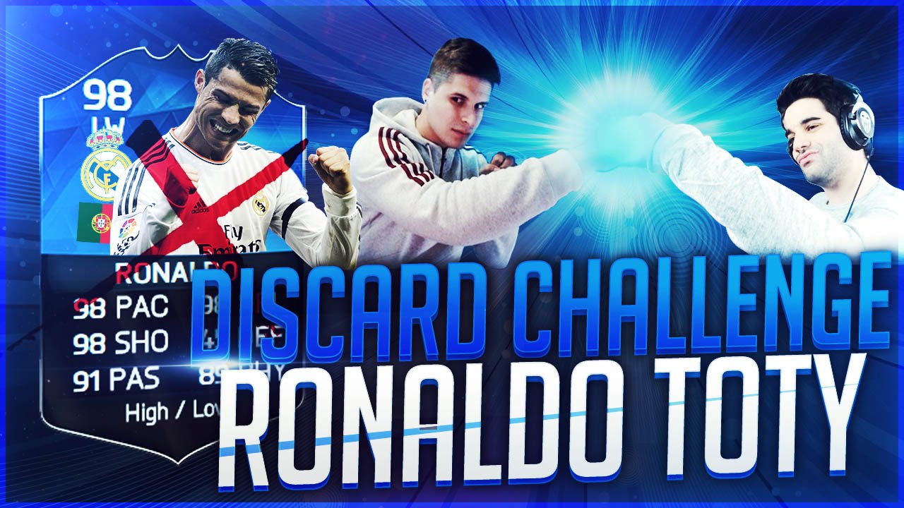 INCREIBLE RONALDO TOTY DISCARD CHALLENGE | CACHO01