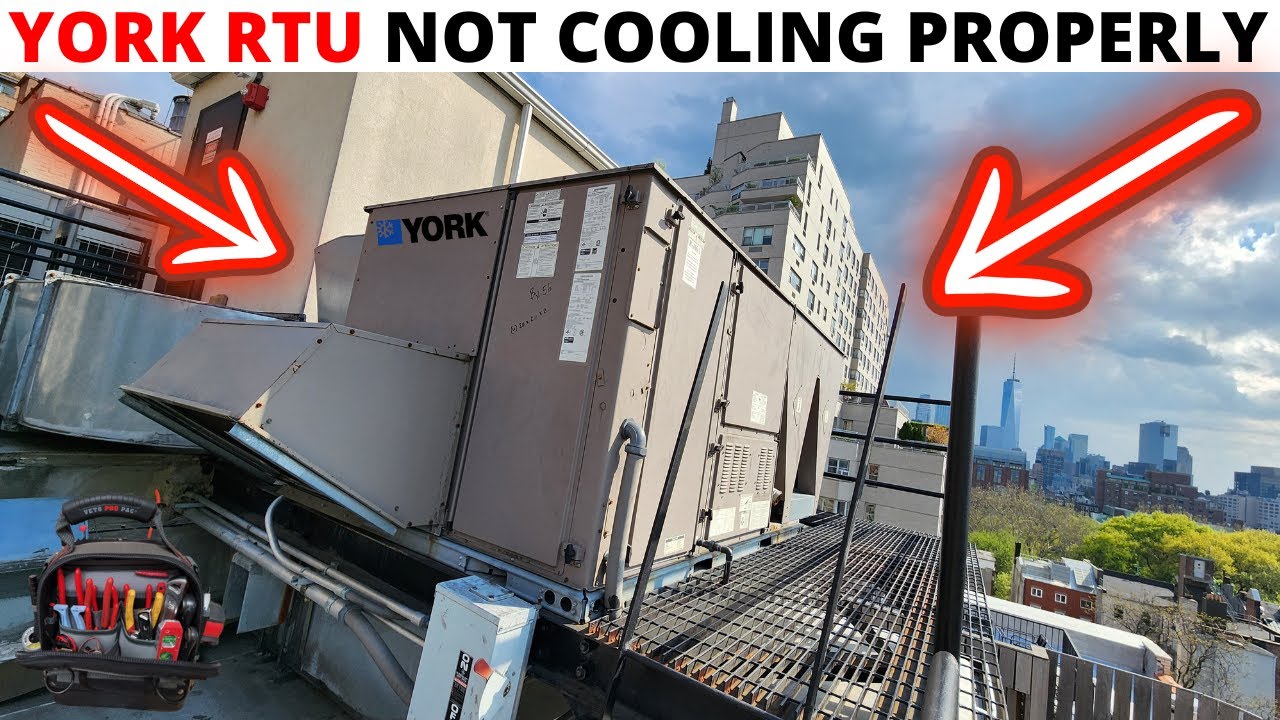 HVAC: York RTU Not Cooling Properly (York Packaged Roof Top Unit Troubleshooting And Repair)