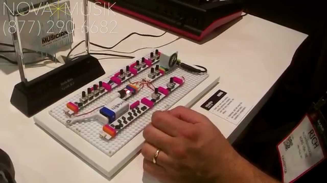 Nova Musik - Korg littleBits Synth Kit with Rich Formidoni at NAMM 2015