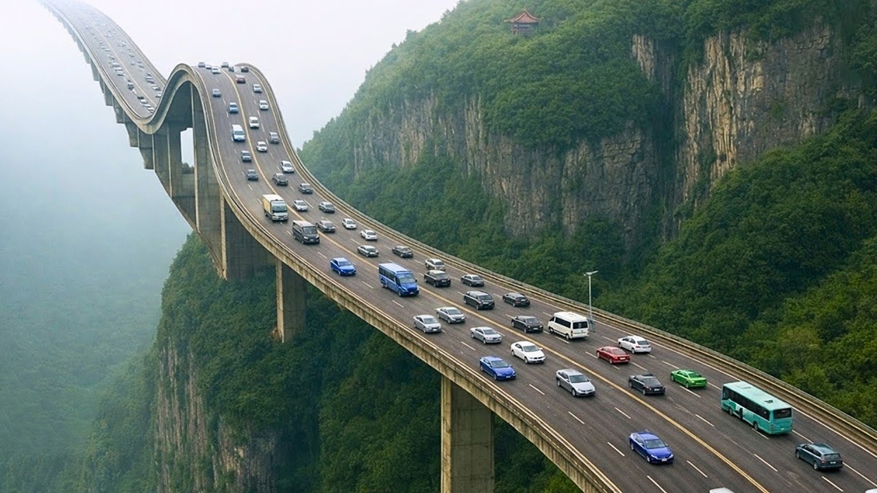 15 Of The World's Most Dangerous Bridges Ever Built By Humans | They Don't Exist On This Planet.