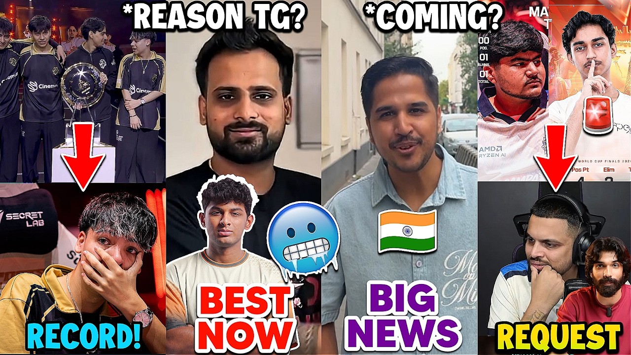 SID on S8UL vs TAG Fans Banter?😳 Domination in Free Fire EWC 🥶 Crying on Stage, Request to All Fans🚨
