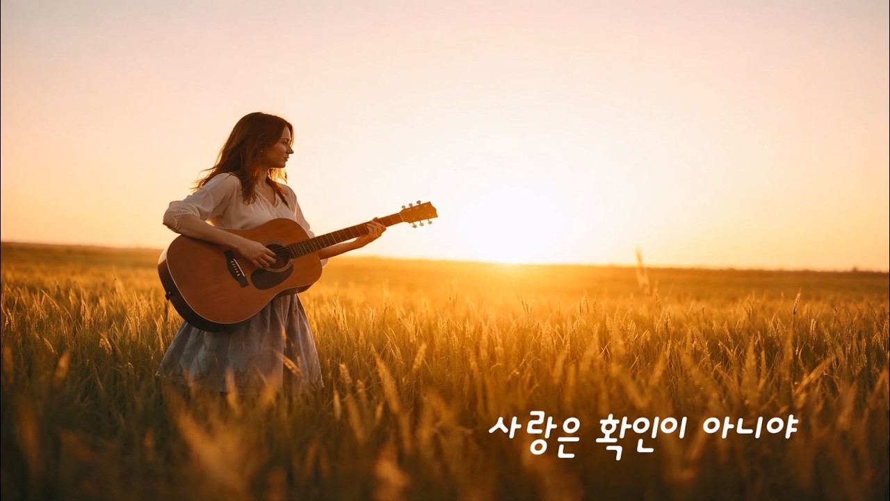 [SONG] 사랑은 확인이 아니야