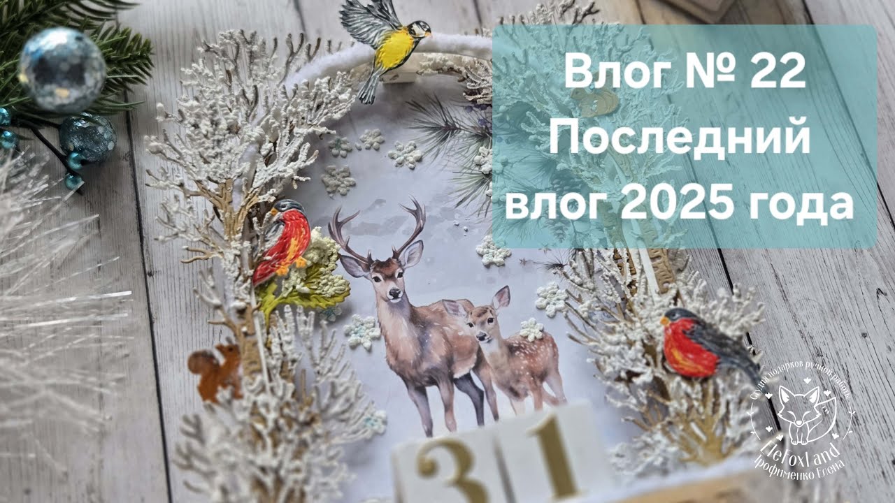 Влог № 22. Последний влог 2025 года 🎄