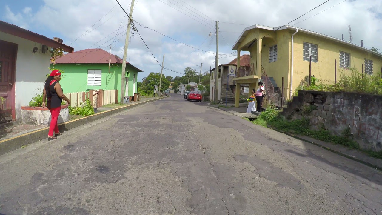 Driving Around St. Kitts