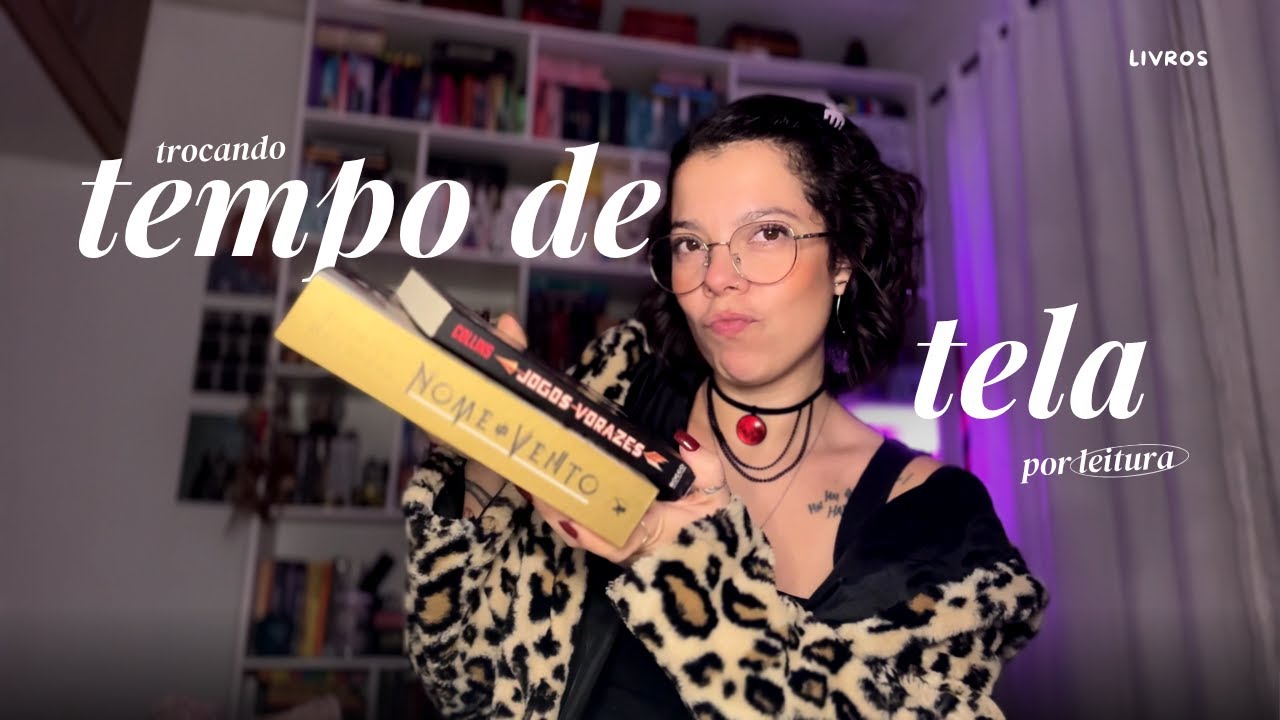 trocando tempo de tela por livros. 📖☕ | vlog de leitura ✨