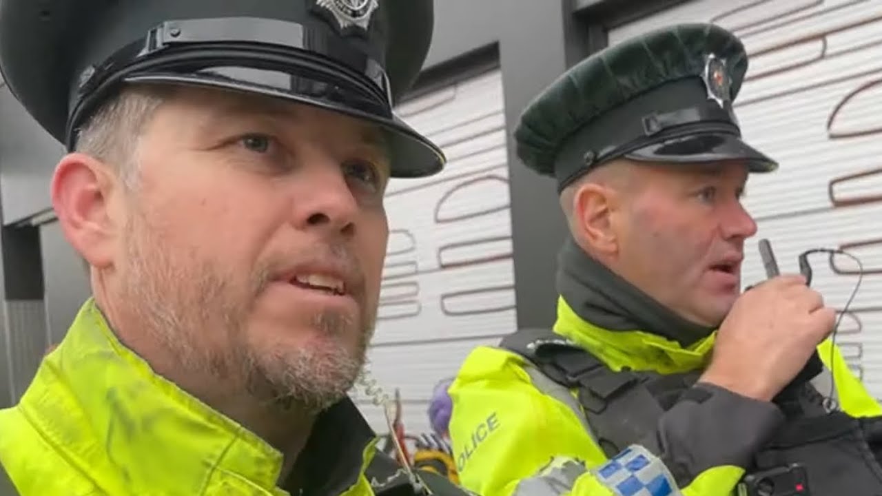 ARRESTED FOR ASSAULT ON A LIVESTREAM #belfast #paddy #psni #police #palestine #cops #ni #cj #ireland