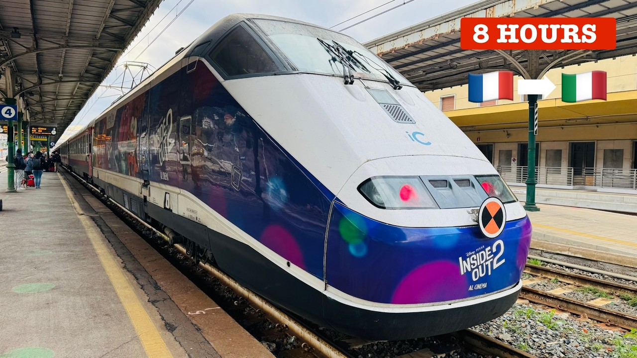 Nice 🇫🇷 to Venice 🇮🇹: Our 8-Hour Train Adventure 🚄