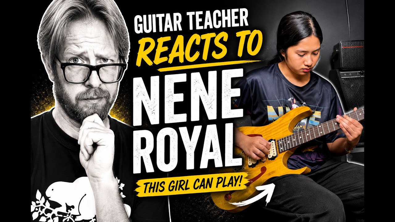Guitar Teacher Reacts to Nene Royal -- Wait... She's HOW Good?