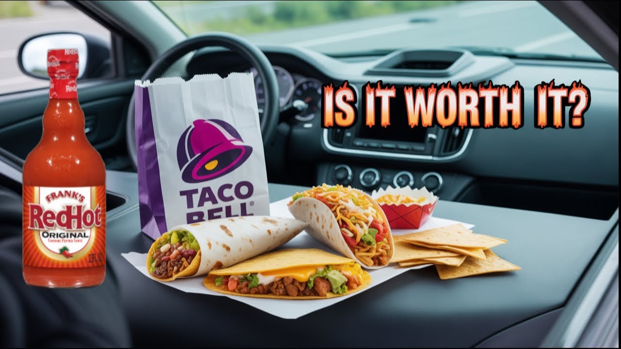 Обзор Taco Bell Franks Red Hot Taco Burrito Nacho Fries