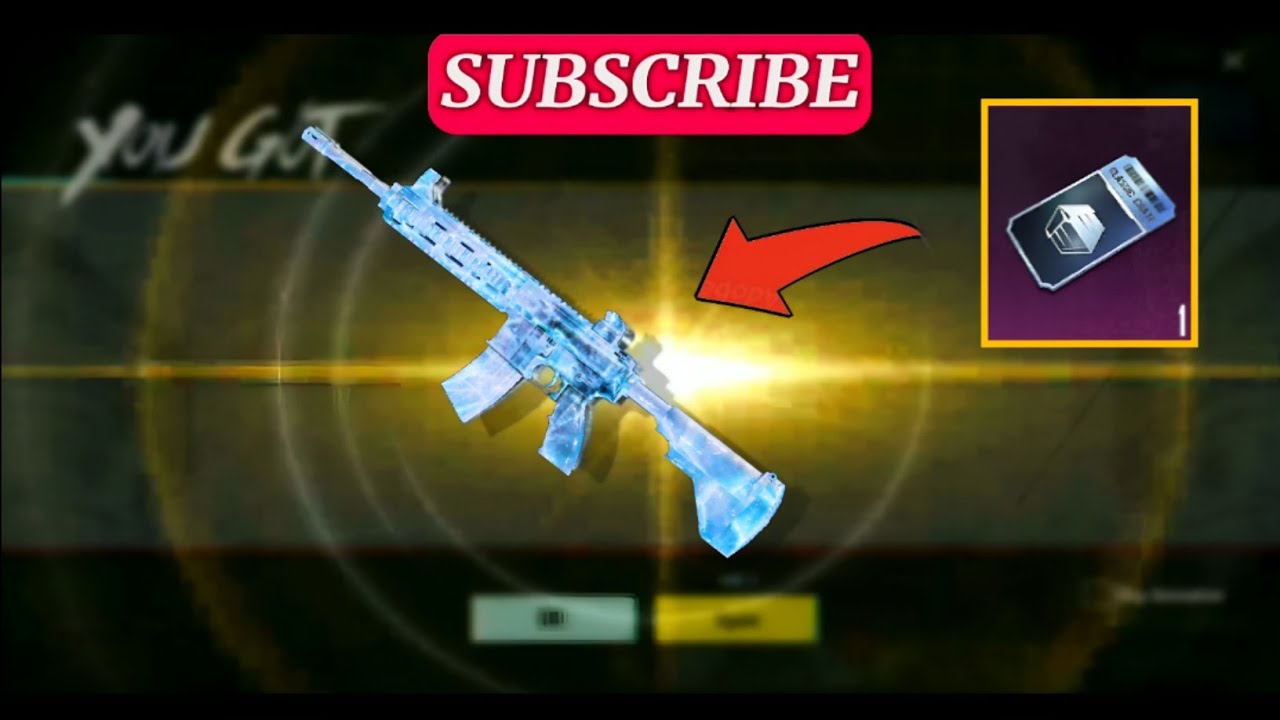 I Got M416 Glacier for Only 1 Create | New Classic Create Oppening | bgmi Create Oppening|