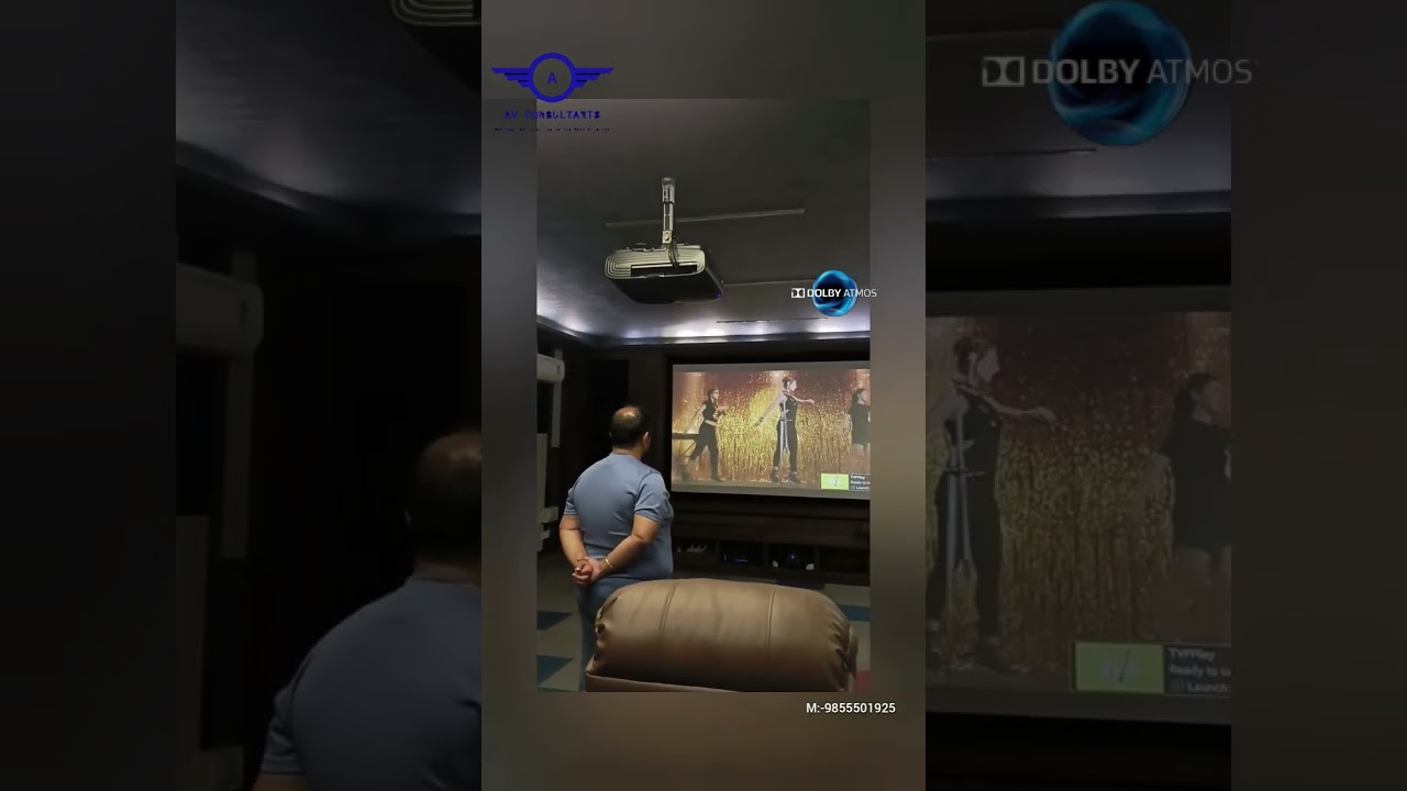 JBL synthesis 7.2.4 Dolby Atmos system #tiktok #hometheatersystem #interiordesign #projector #jbl