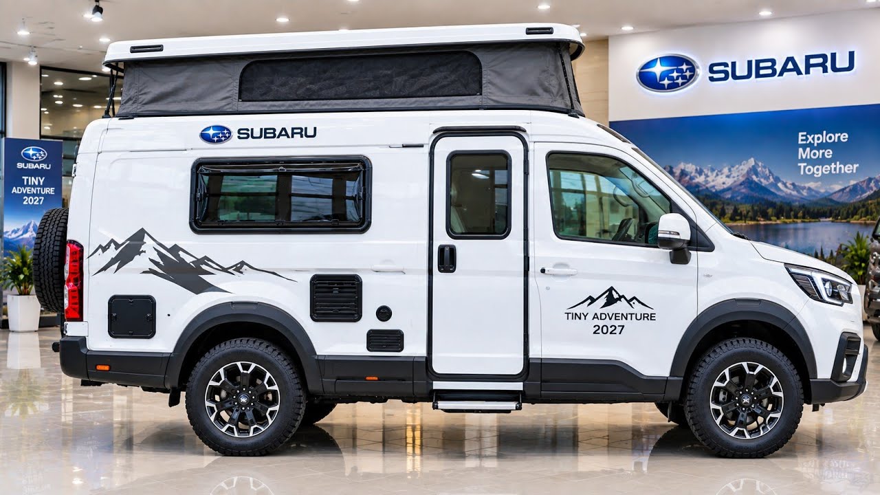 🚐💥2027 Subaru Tiny Adventure Camper &mdash; Маленький Автодом, Который Удивляет!