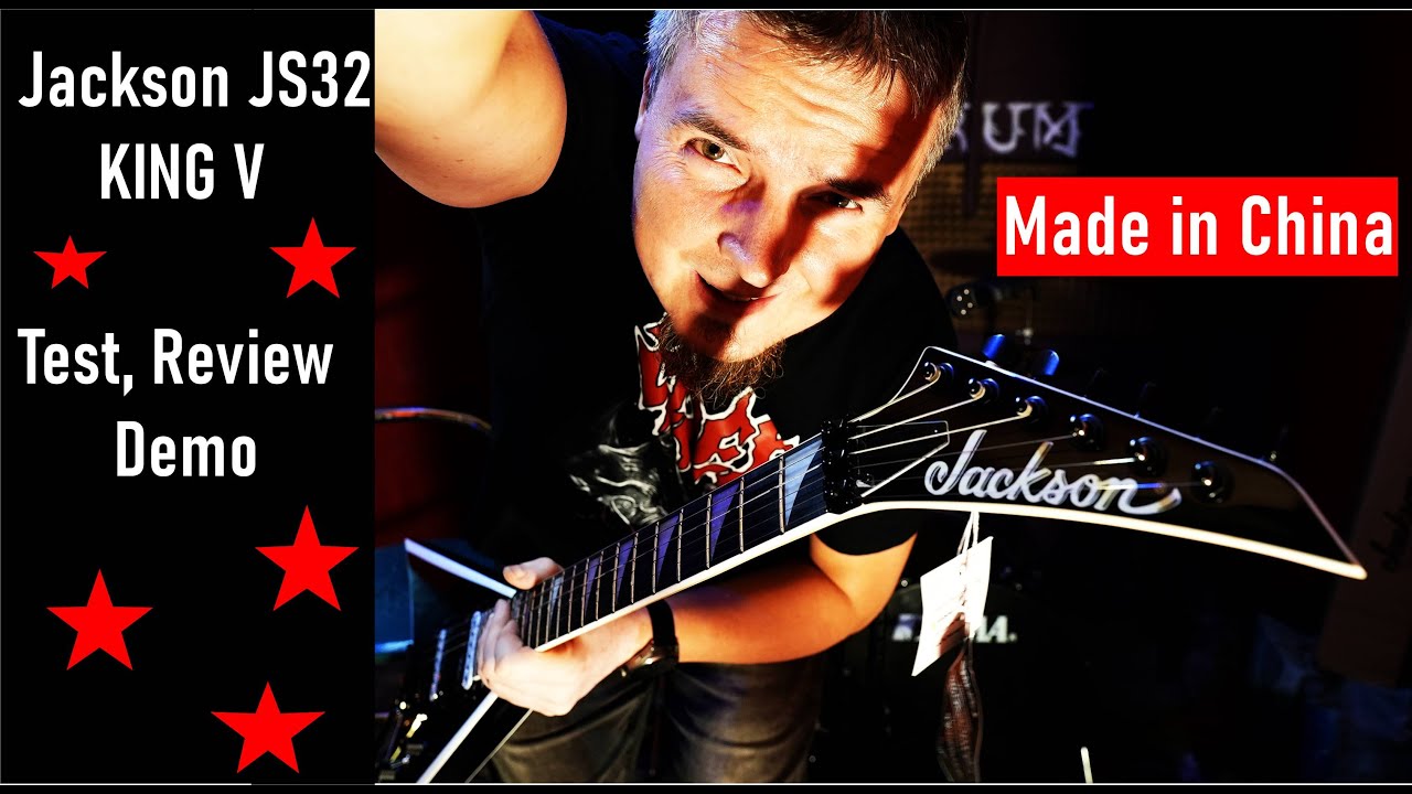 Gitara Elektryczna | Jackson JS32 King V | Made in China | Test | Review and Demo