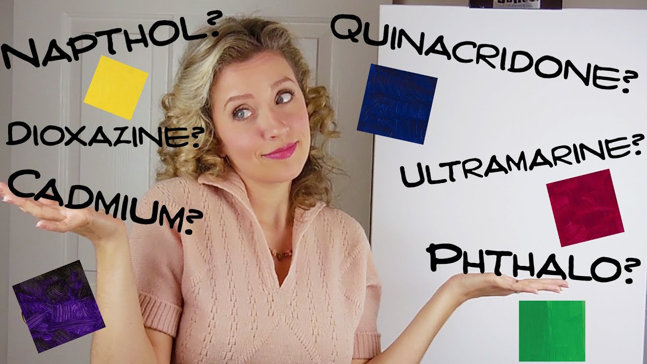 Cadmium? Phthalo? Quinacridone? What does it all mean? - All About Pigments in Oil Paint