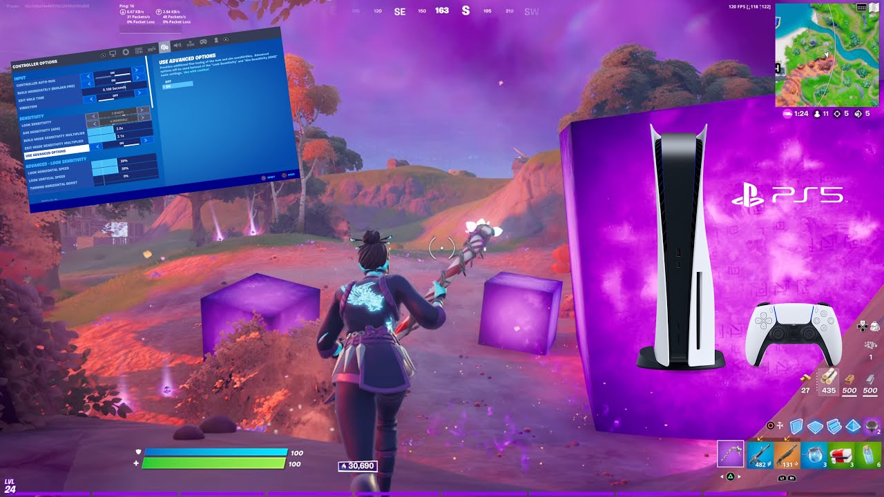 PS5 Season 8 Arena Highlights + Best Linear Settings (4K 120FPS)