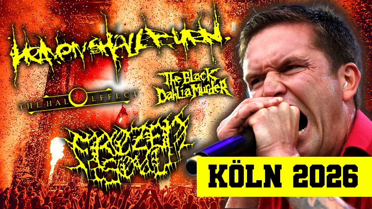 Heaven Shall Burn in Köln 2026: Frozen Soul übernehmen!  | Konzertvlog