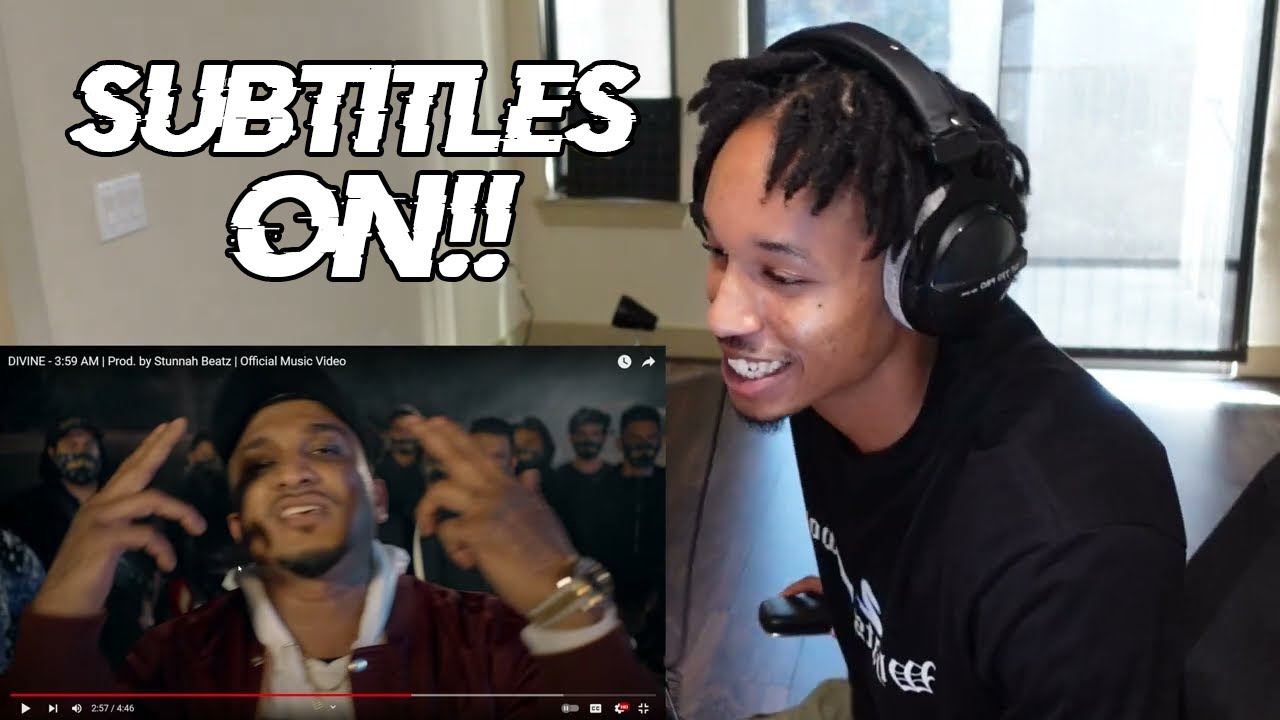 SUBTITLES ON THIS TIME! DIVINE - 3:59 AM (AMERICAN REACTS)