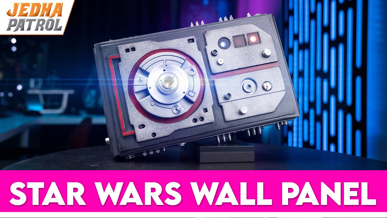 Custom Star Wars Wall Panel For Your Man-Cave | #BLAMEJEDHA