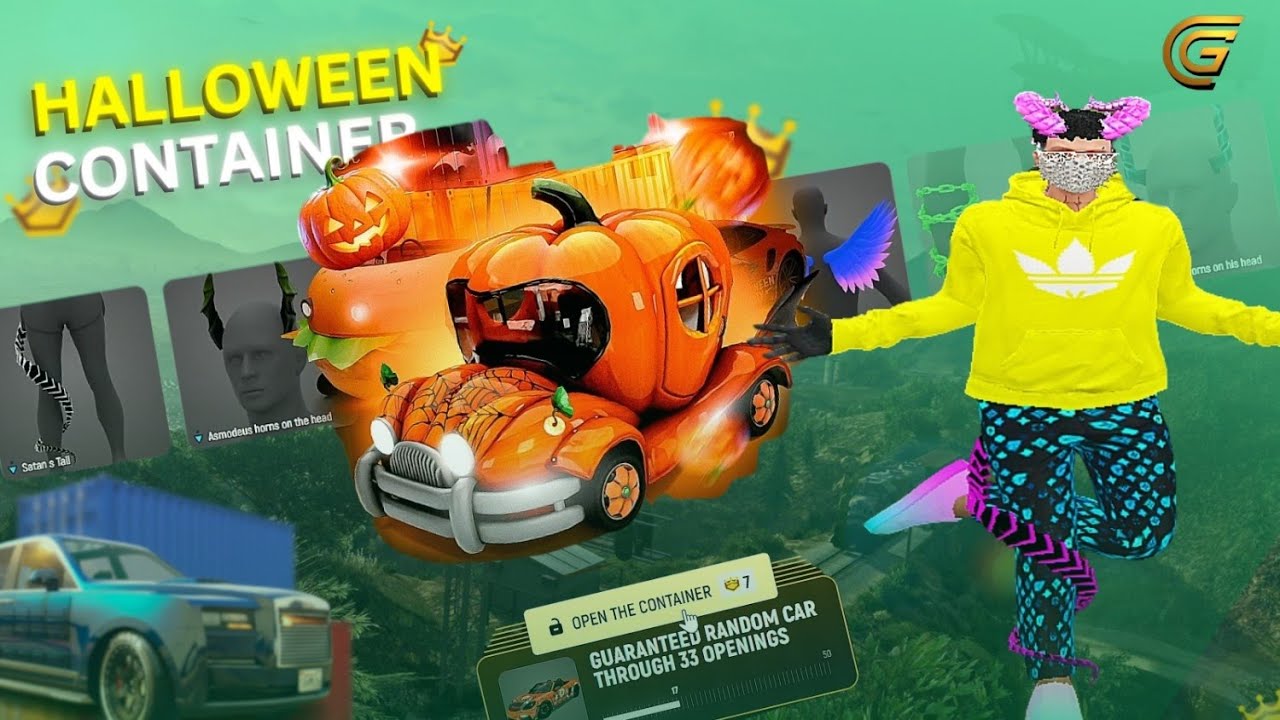 Opening Halloween Container In GRAND RP !! 🔥🤩 I won ENUS PHANTOM ?? 😨