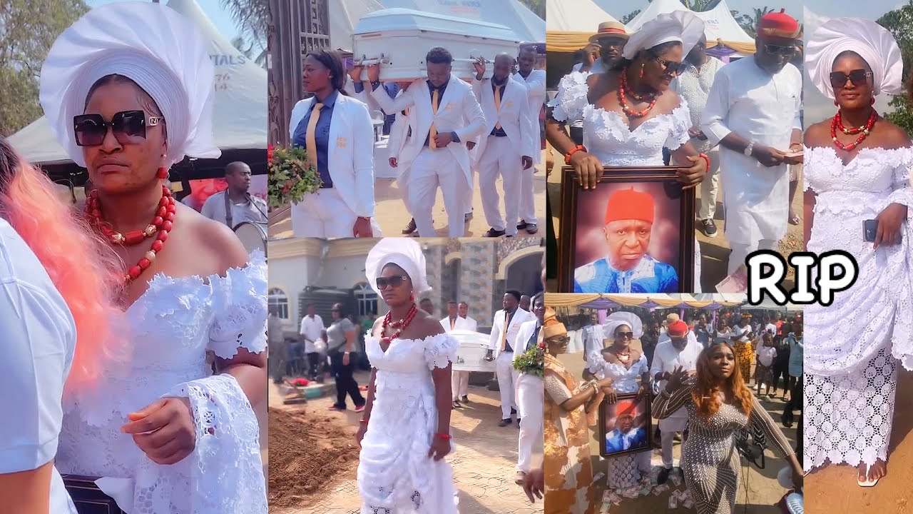 Rip FunEral Video of Nollywood Actress Chizzy Alichi Father’s Burial full video #chizzyalichi