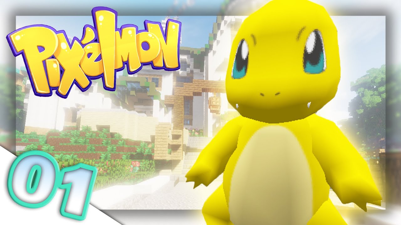 Shiny Starters and Aura Eggs! | Pixelmon: Pokecentral | Episode 1