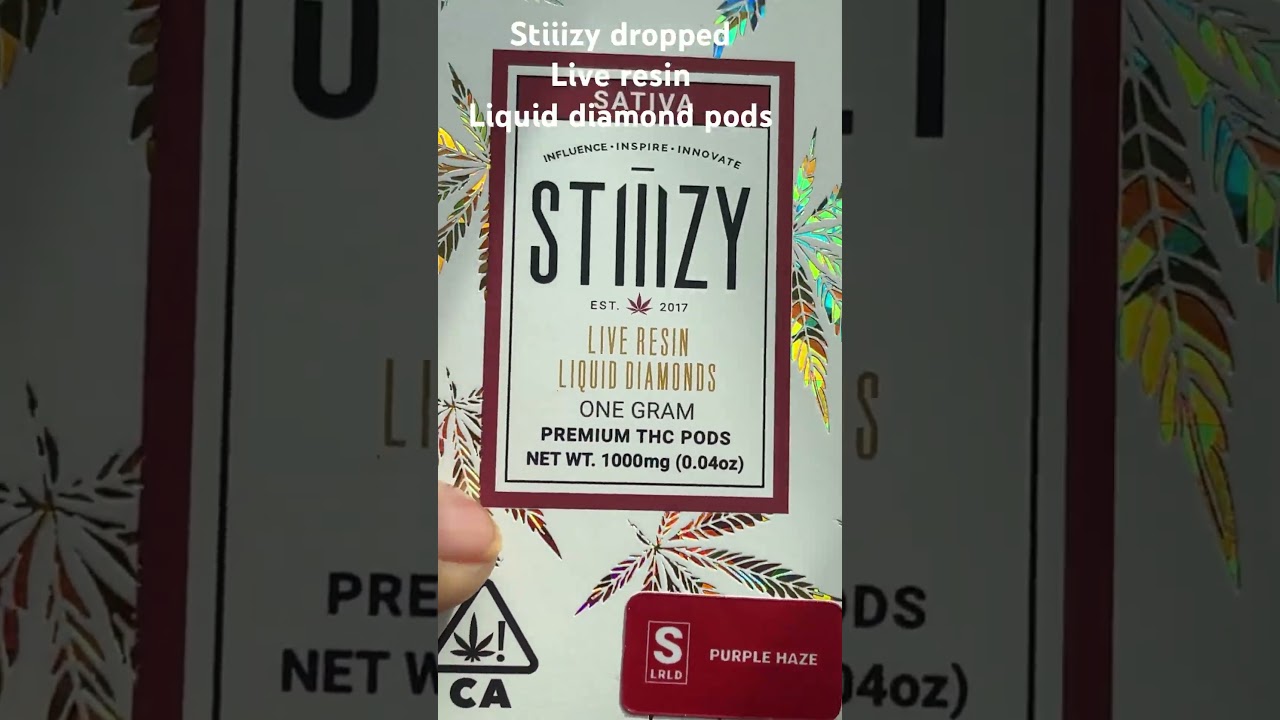 You know ima keep it 💯 wit you about the new stiiizy liquid resin live diamond vapes #420