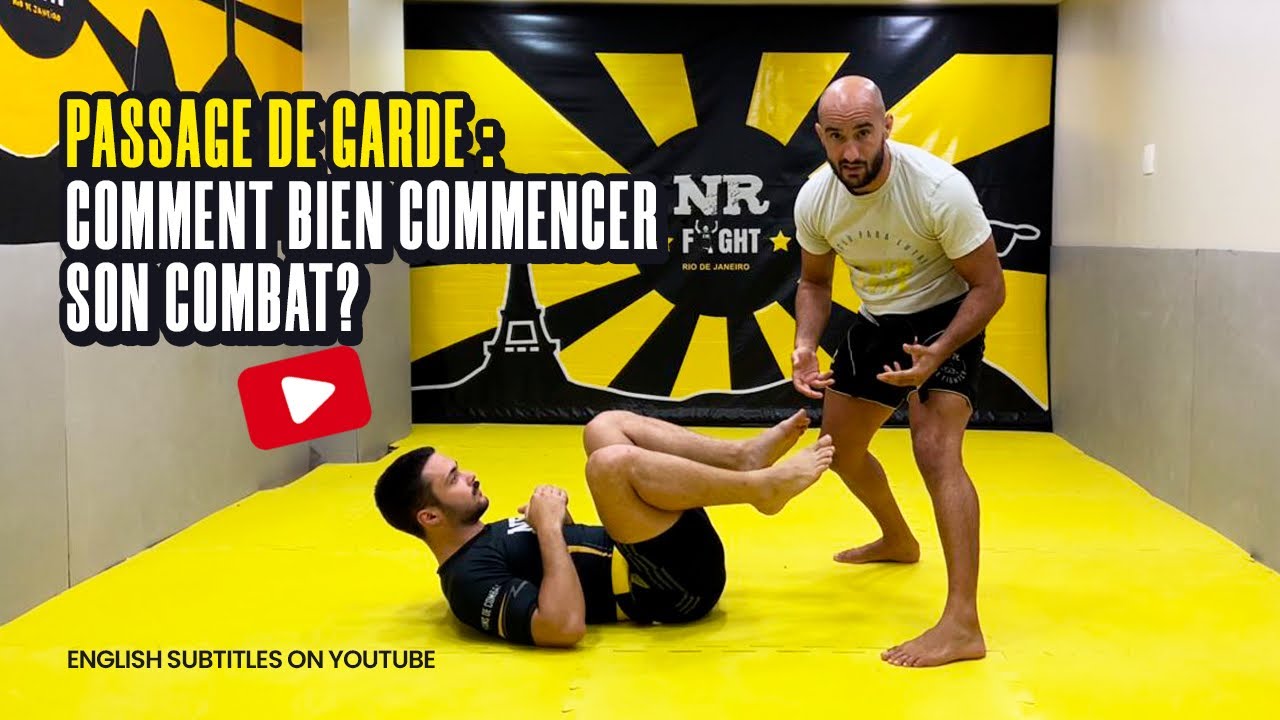 Passage de garde : Distance, contrôle et angles.