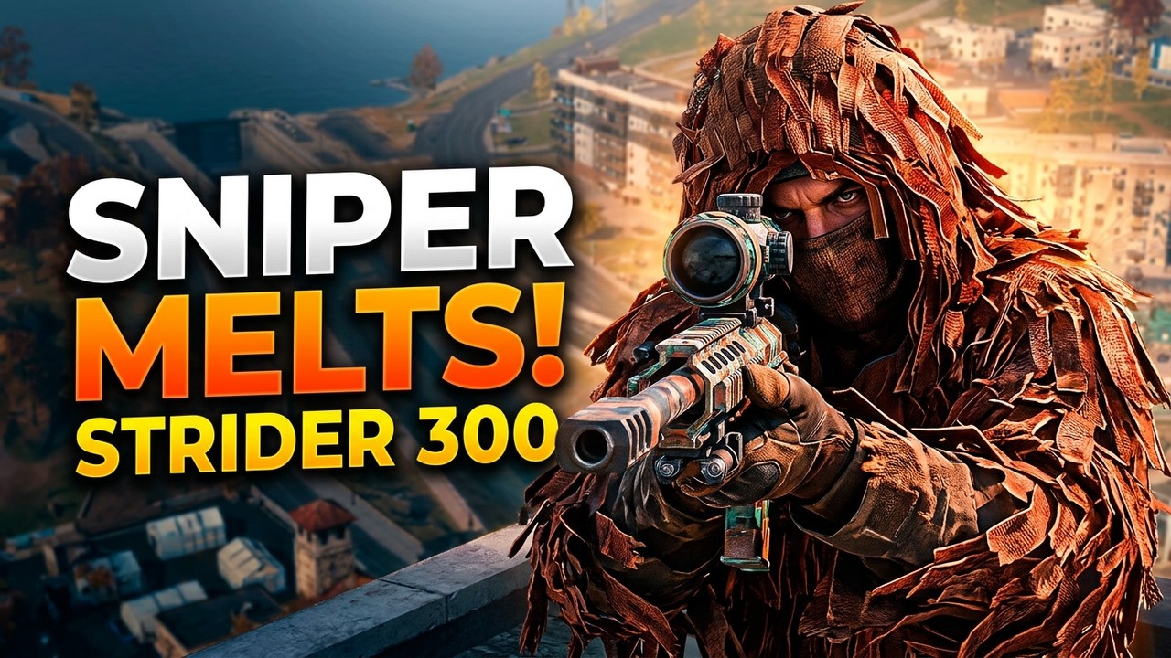 This Sniper Build MELTS in Warzone! | Strider 300 Ghillie Setup | No Commentary