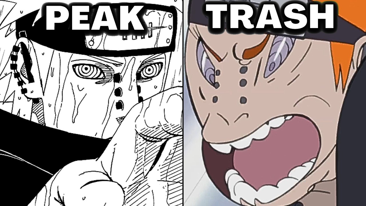Why The Naruto vs Pain Animation Is So Ugly
