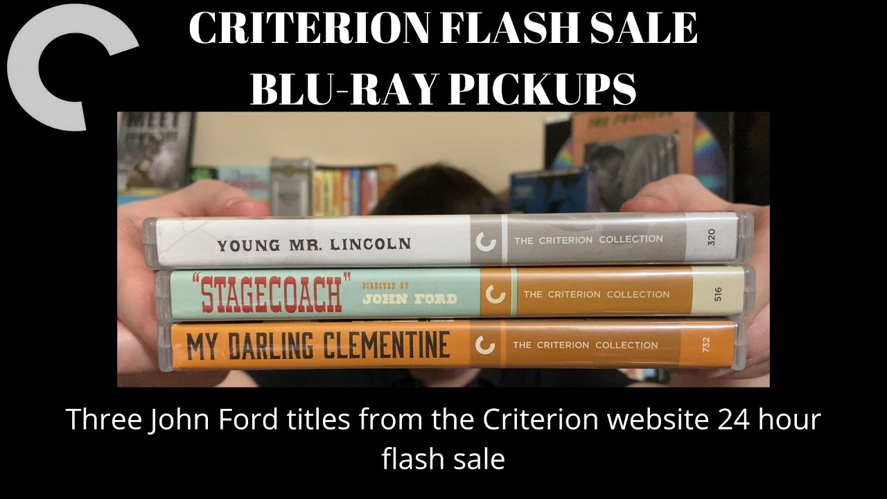 Criterion Flash Sale March 2022 John Ford x 3