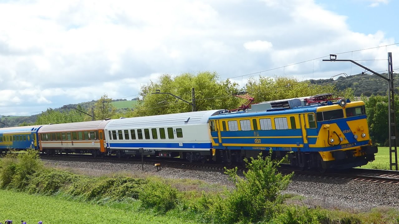 Tren Expreso del Nervion en Miranda e Igay 26/4/2025
