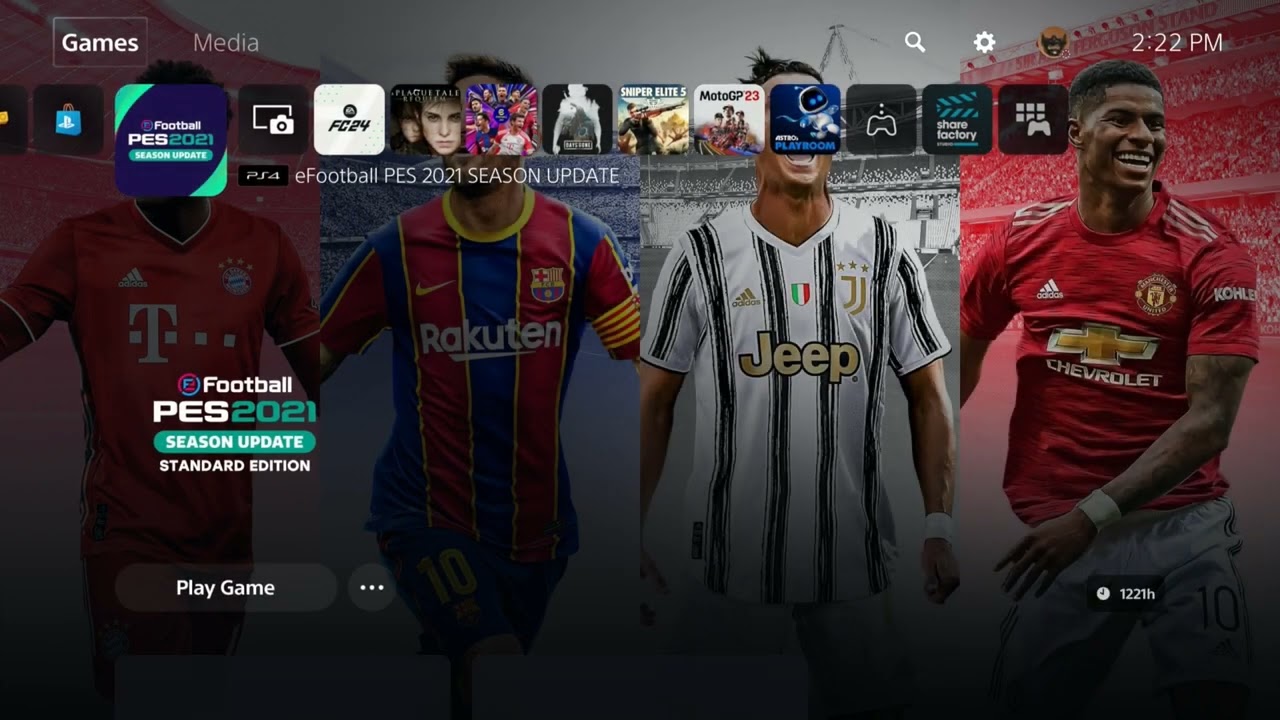 CARA DELETE OPTION FILE/PATCH DI PES2021 ( PS4/PS5)