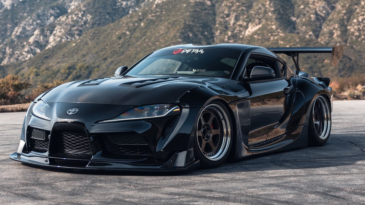 Menacing Widebody Supra |4K|