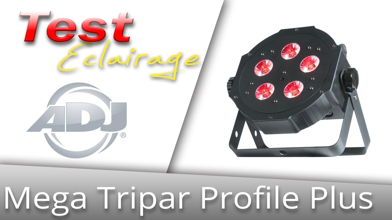 [Test] ADJ Mega Tripar Profile Plus (Français)