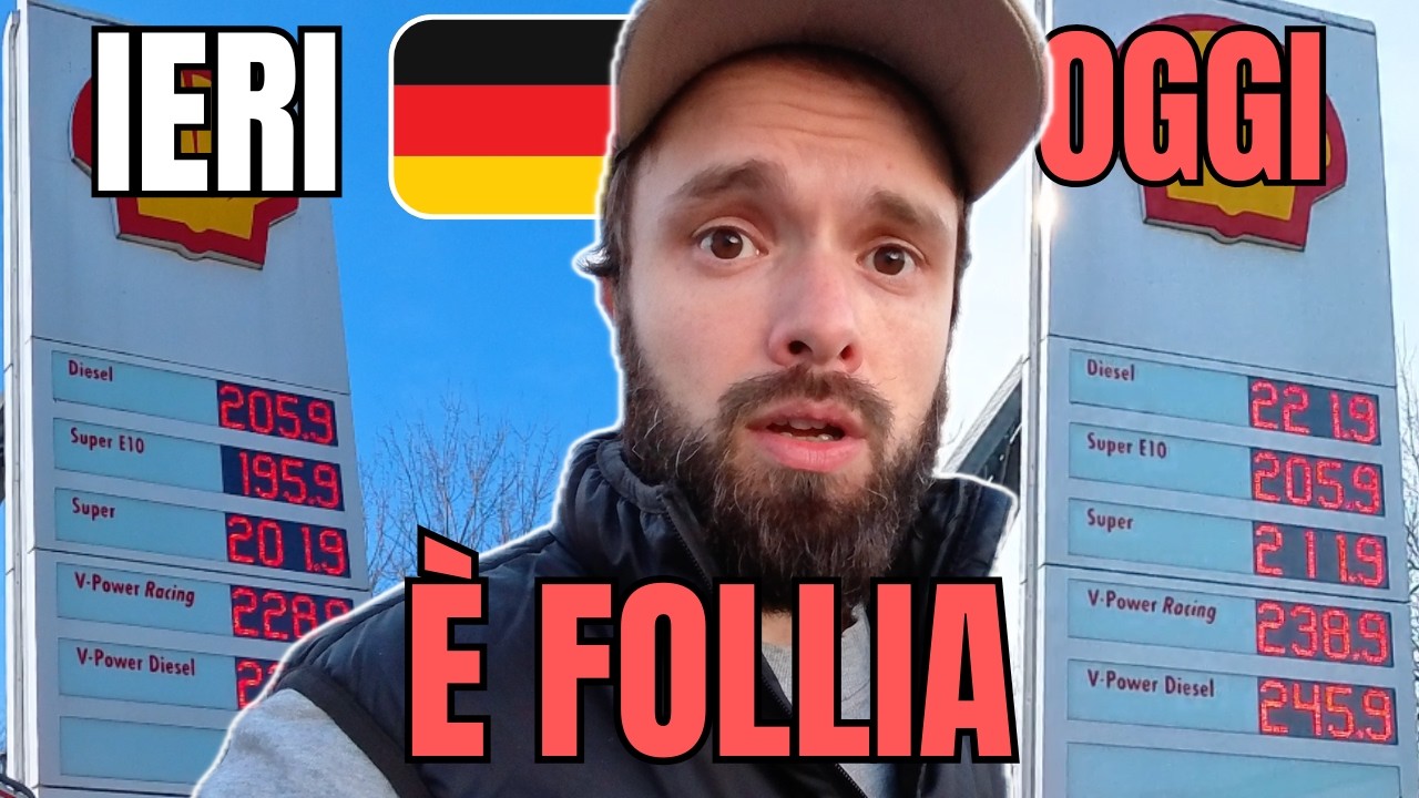 GERMANIA: Prezzo Benzina Sta Esplodendo (È FOLLIA)