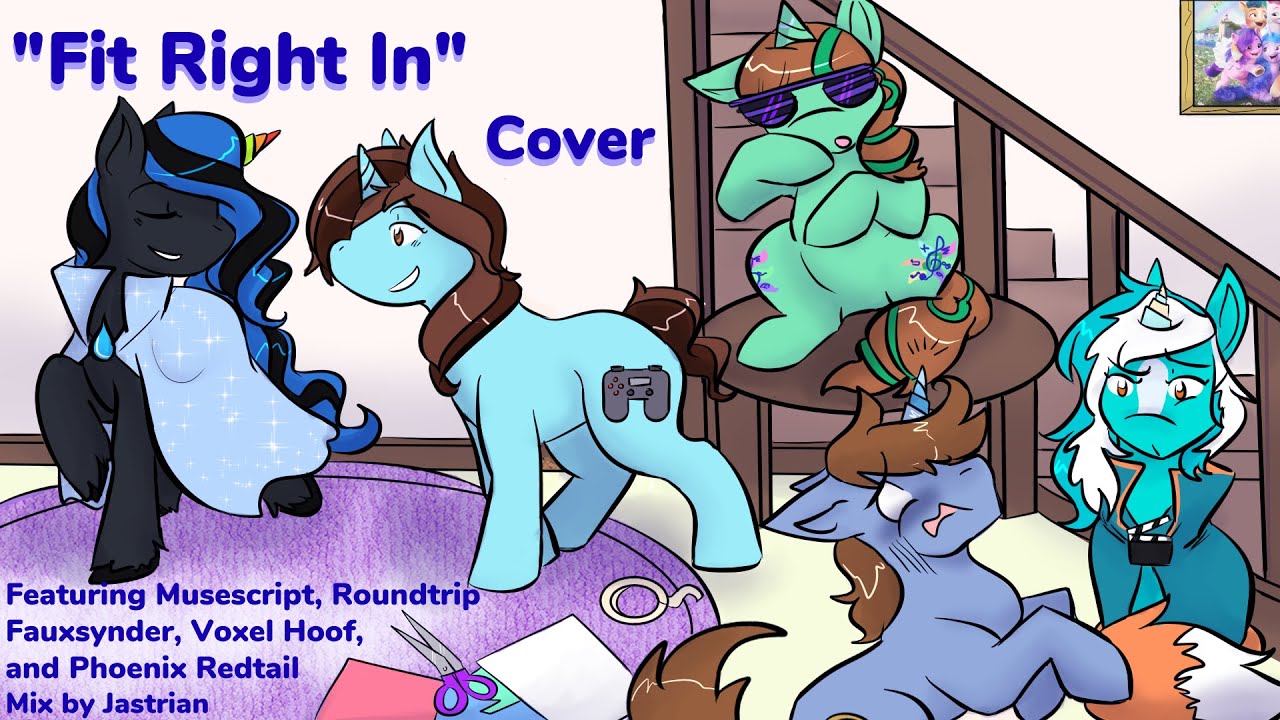 Fit Right In Cover-Faux Synder (featuring Roundtrip, Musescript, Phoenix Redtail, and Voxel Hoof!)