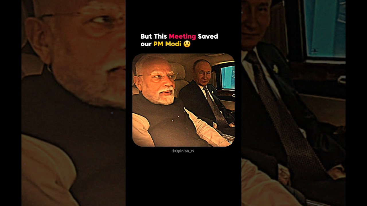 The Bond between Modi and Putin.|Narendra Modi ||Putin||SCO summit| #shorts