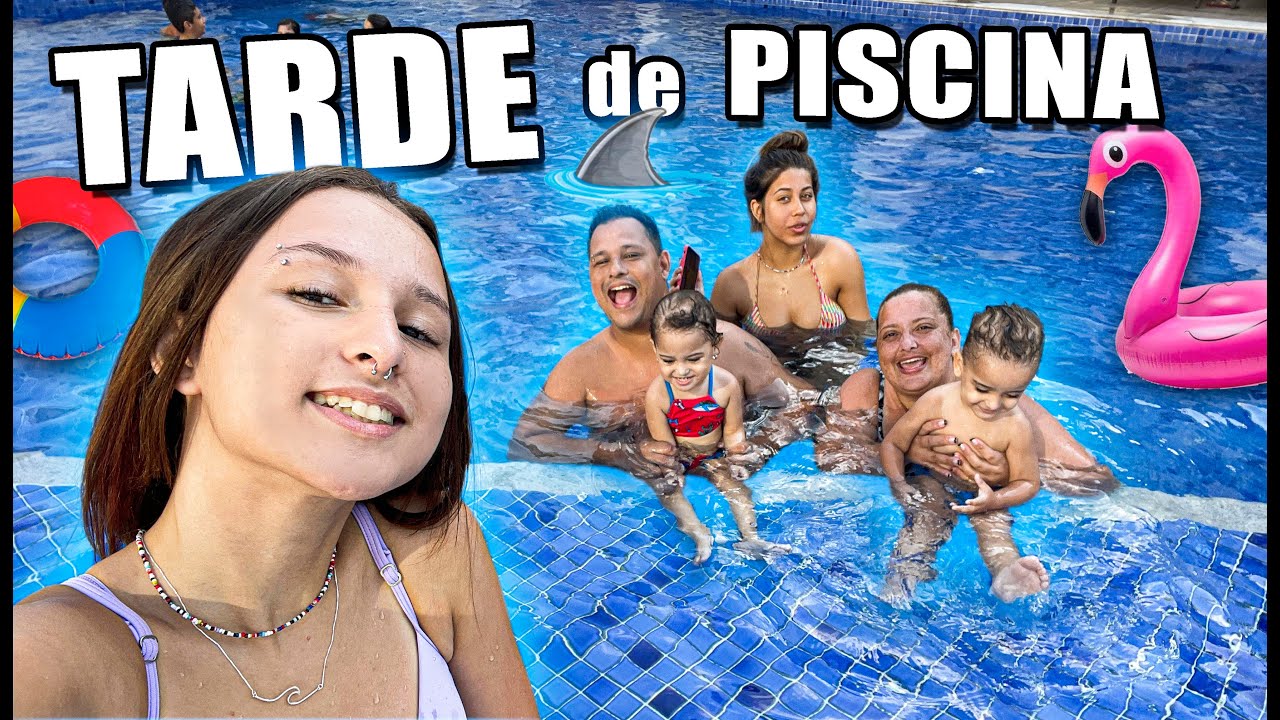 TARDE DE PISCINA!