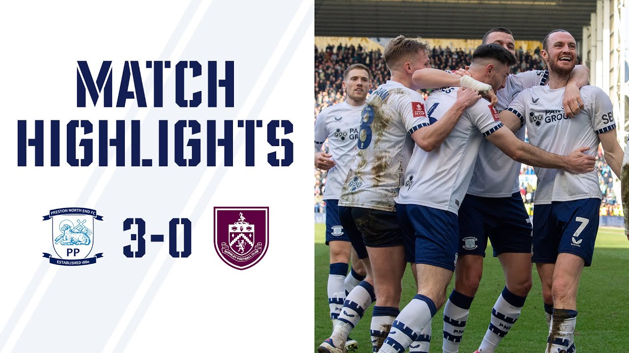 Highlights | PNE 3-0 Burnley