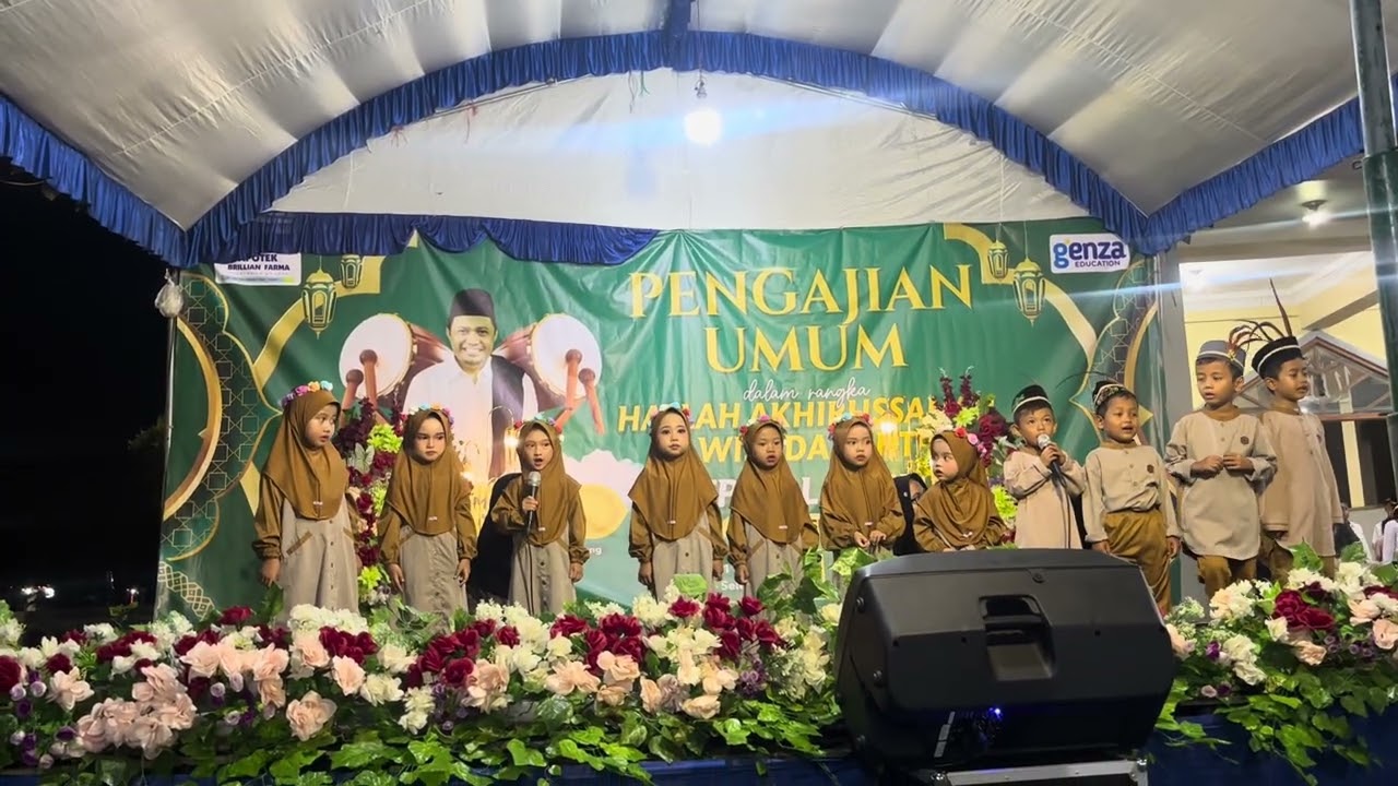 Pentas Seni Dalam Rangka Haflah Akhirusanah 2026 TPA Al Amin Jongke Gandusari Trenggalek 