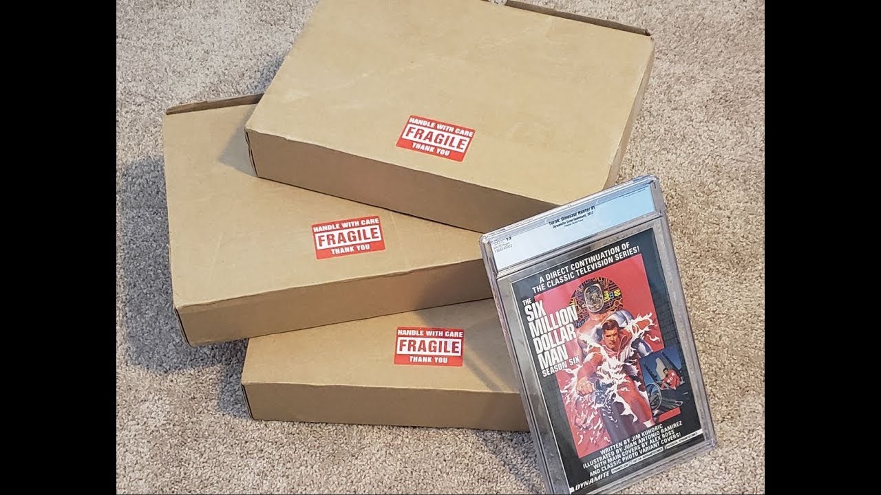 3 Toy USA Comic Book Mystery Boxes - April Graded Edition