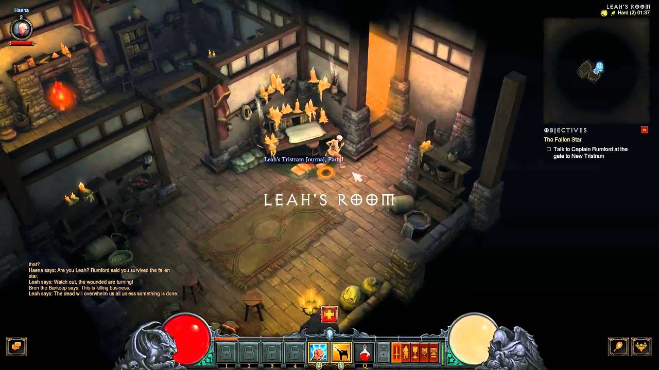 Where to find Leah's Diary - Diablo 3