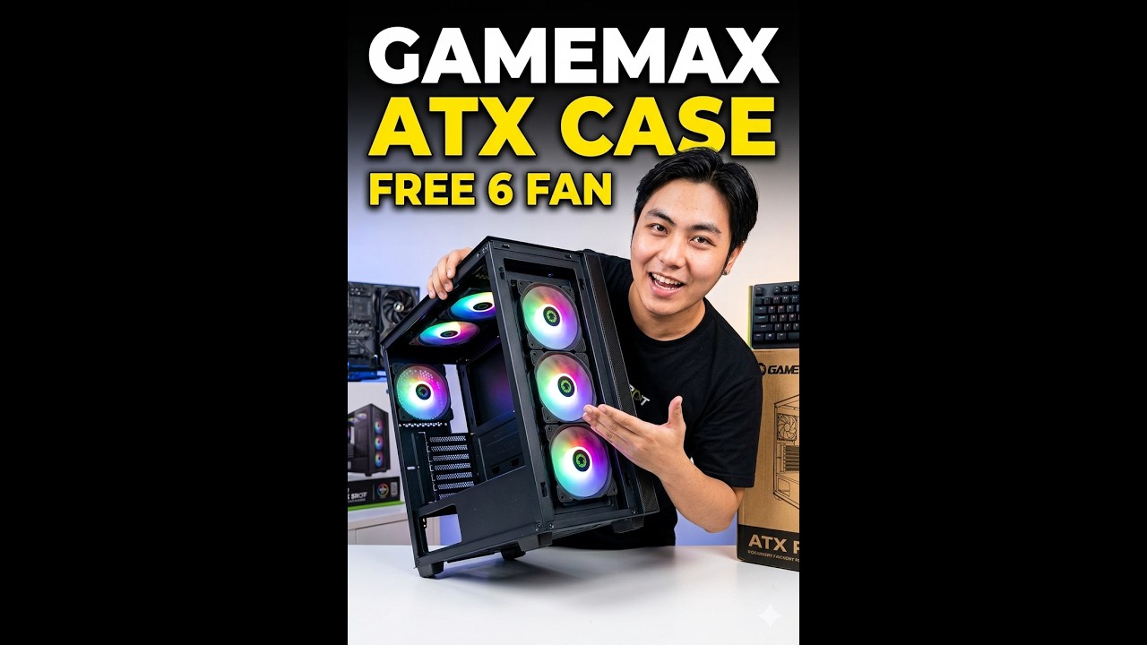 Unboxing Case PC GAMEMAX STORM 2 AB Black