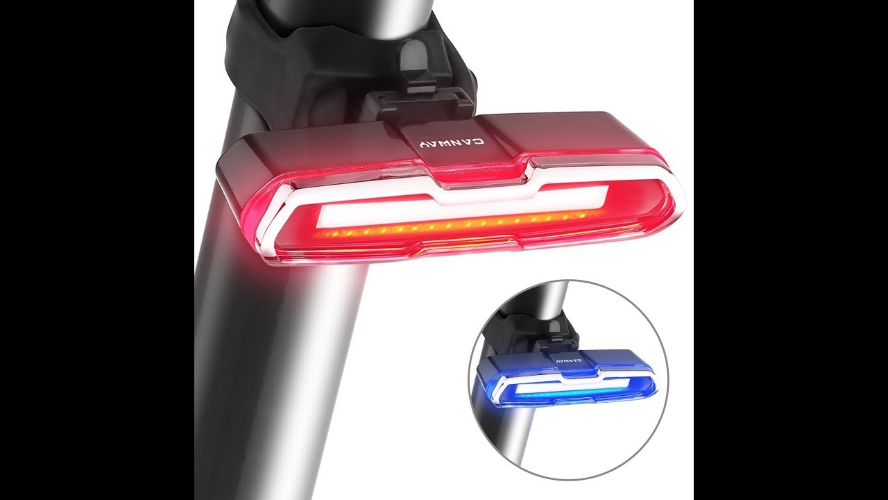 Polizei Blau Rotlicht Fahrrad Rücklicht Fahrradlicht Ultra Hell Canway