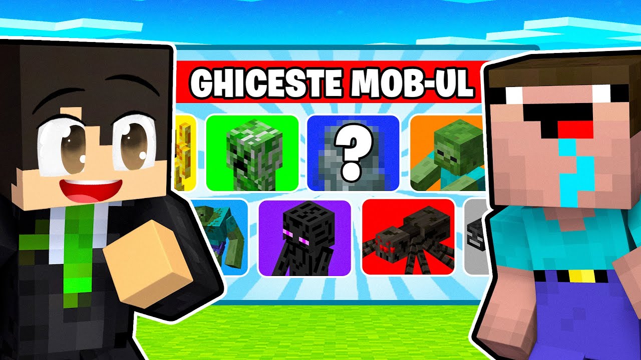 Ghiceste *MOB-UL* in Minecraft!