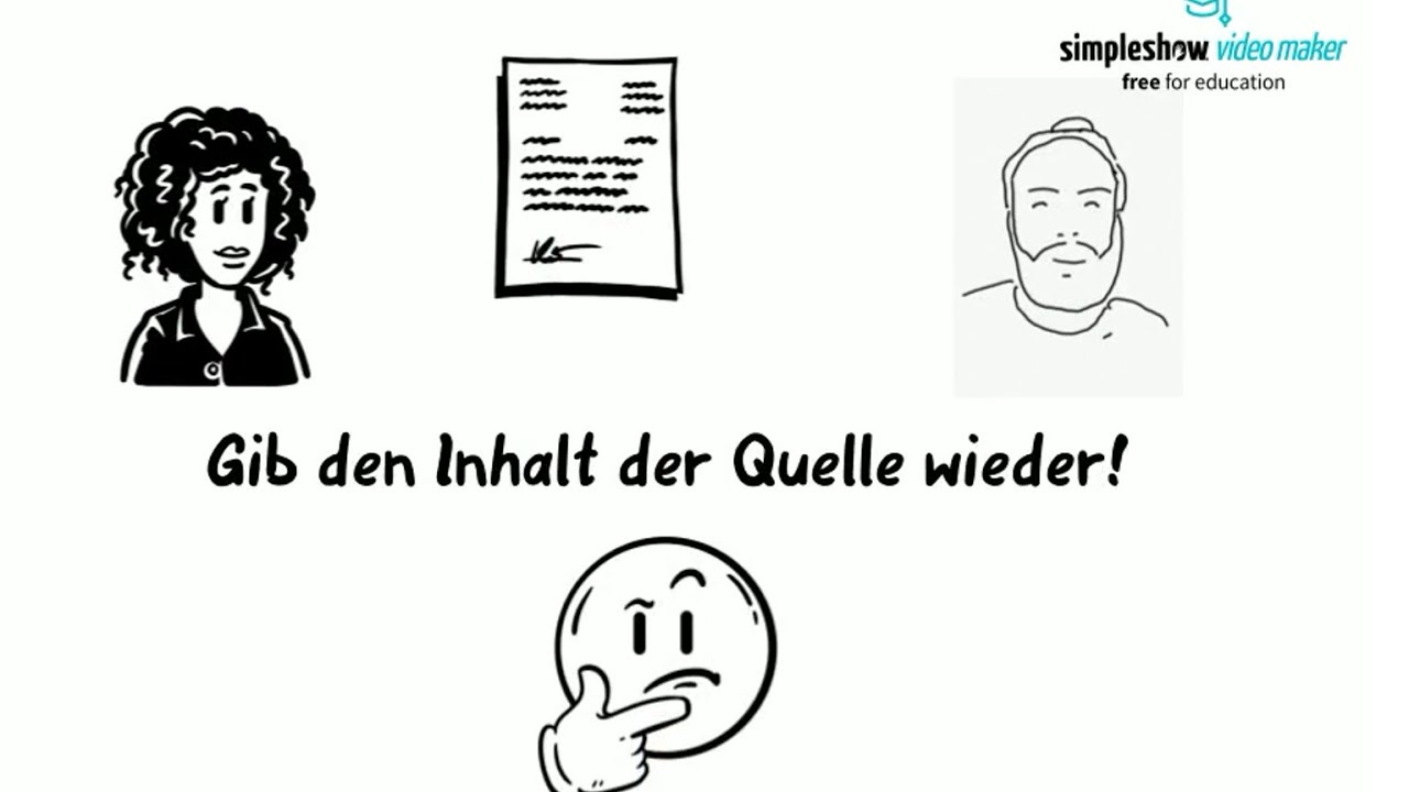 Wie schreibe ich eine Inhaltsangabe f&uuml;r eine historische Quelle?