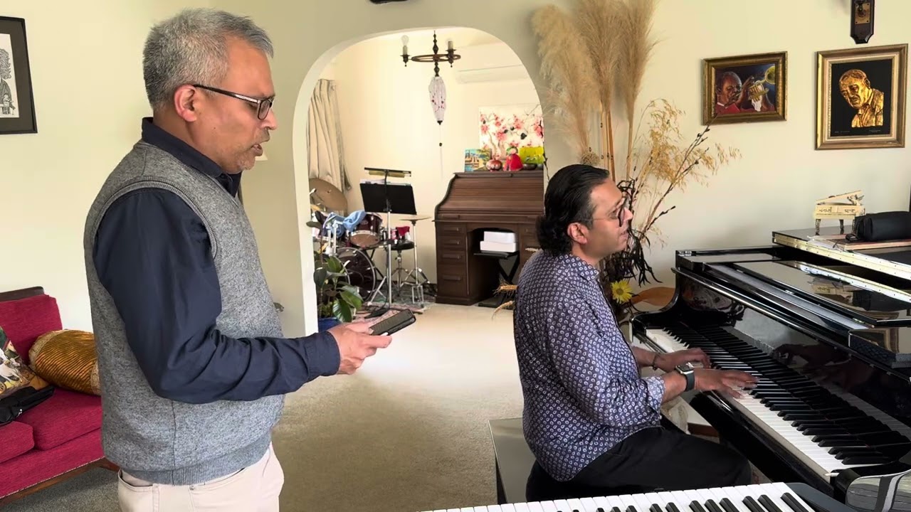 One day at a time | Patrick Coelho - vocals and Ben Fernandez - piano 