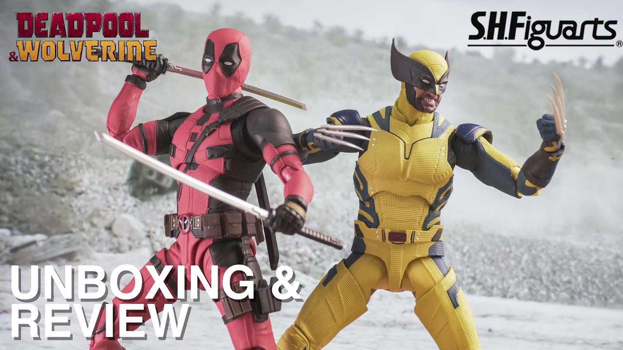 S.h.figuarts Deadpool & Wolverine Unboxing & Complete Review