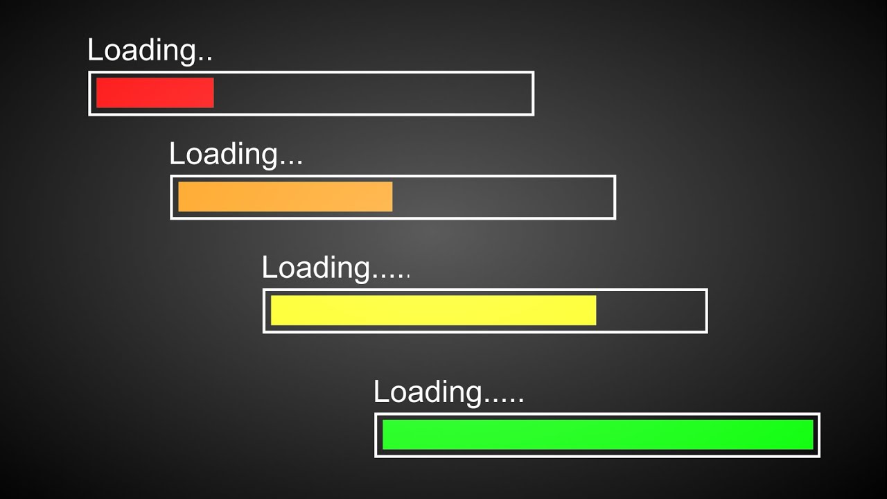Loading Bar Animation & loading text effect in Lumafusion ipad