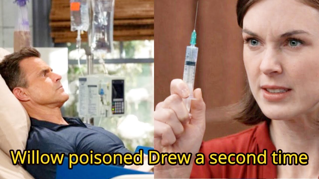 Scout witnesses Willow poisoning Drew & is shocked when Drew returns home General Hospital Spoilers